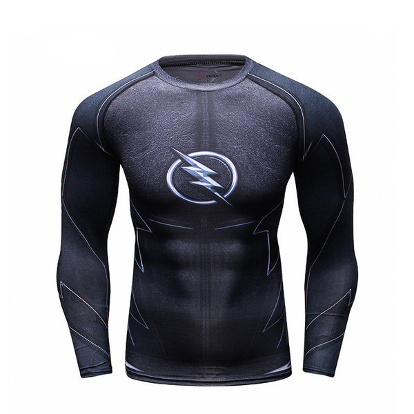 Men's Sports T-Shirt Long-Sleeved Running Fitness Clothing