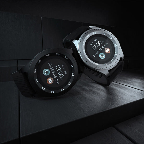 Smart watch phone card 1.3 round screen one button SOS sports step smartwatch Bluetooth smart bracelet